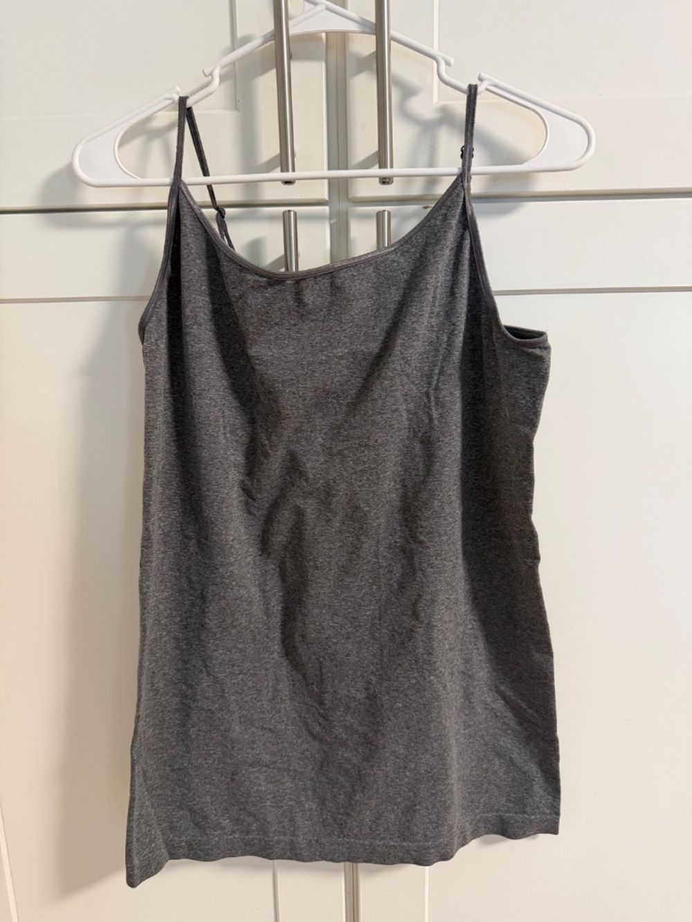 Soma Favorite Seamless Cami XXL Gray Adjustable Strap Tank Top
